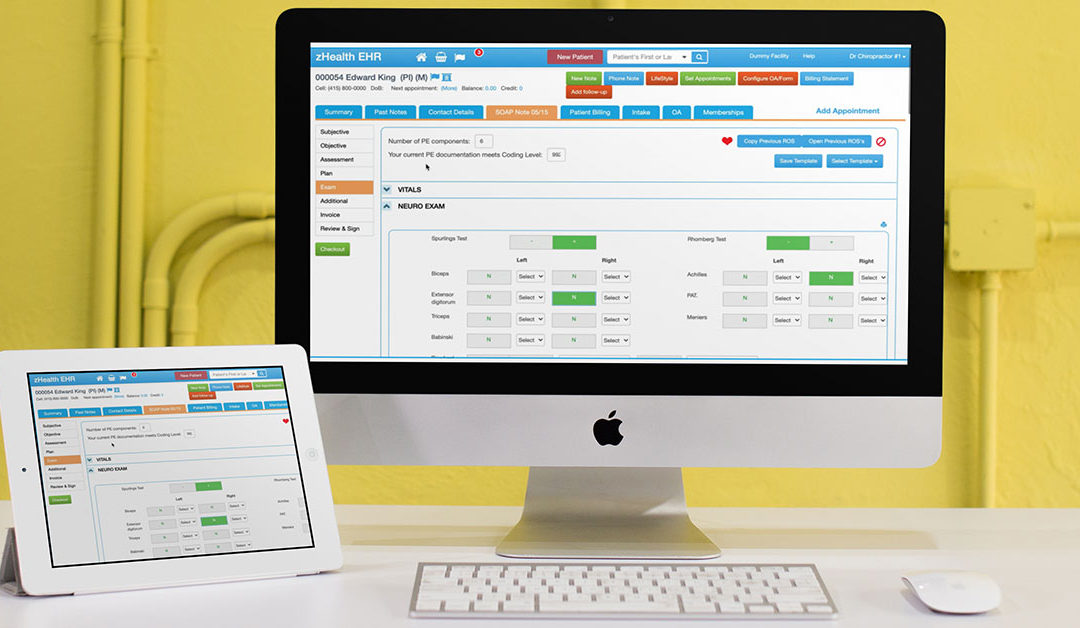 zHealth Software – Best Chiropractic Software