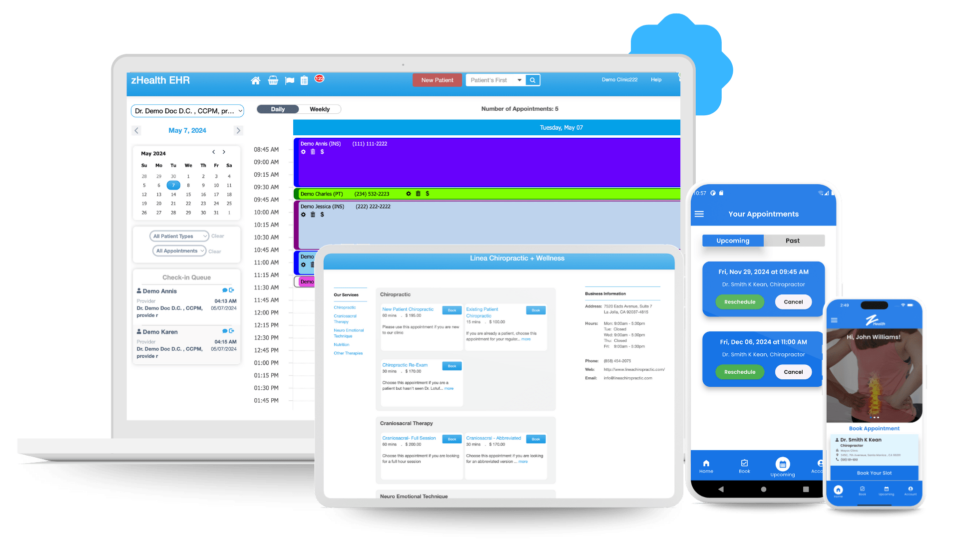 Chiropractic Scheduling Software