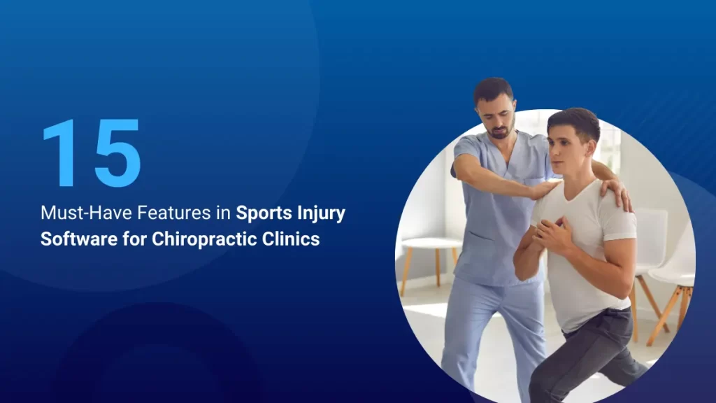 chiro sports injury software