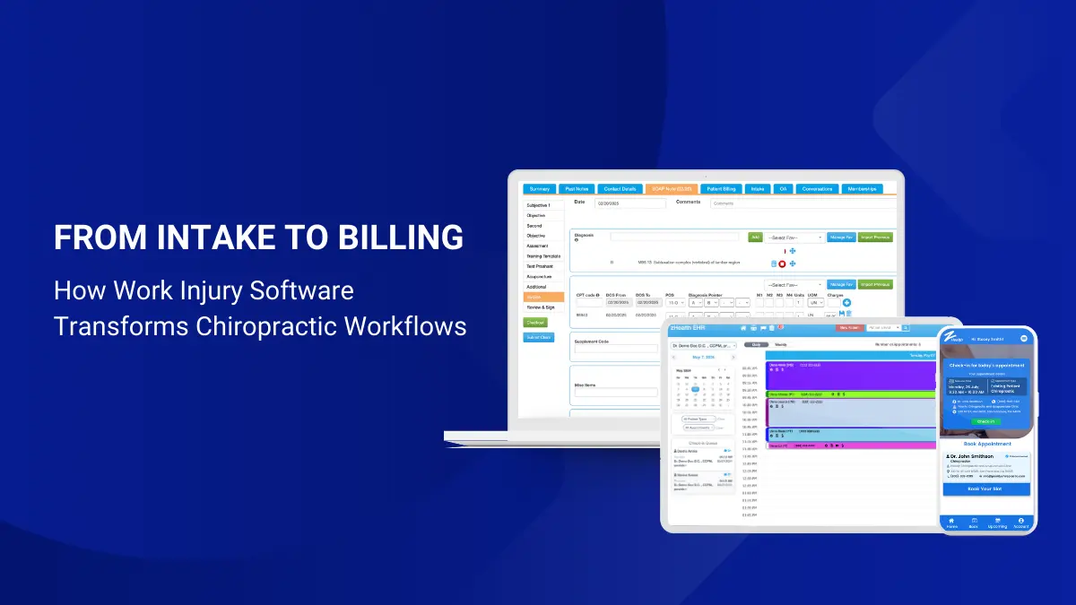 work injury chiro software