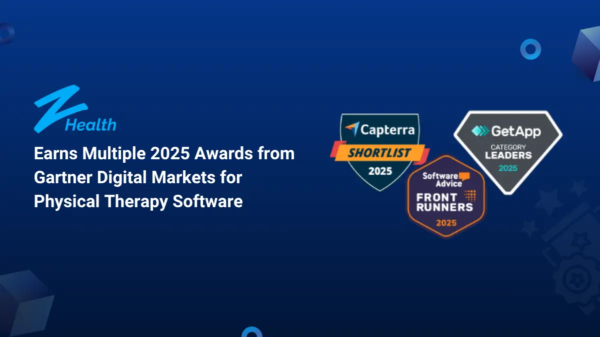 zHealth wins multiple 2025 Gartner awards for PT software